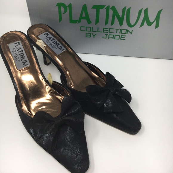 Platinum Collection by Jade Black a Suede - Picture 1 of 14
